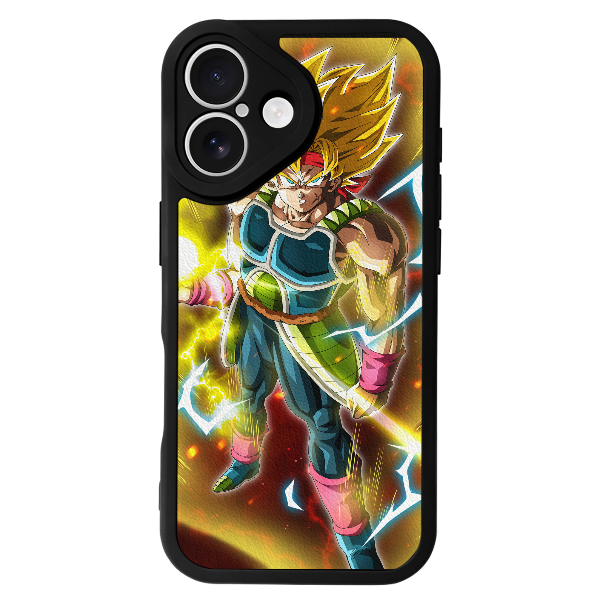 （画像用） ドラゴンボール DRAGON BALL 【iPhone 16シリーズ対応】シリコンスマホケース（レザー調） 材質：シリコン